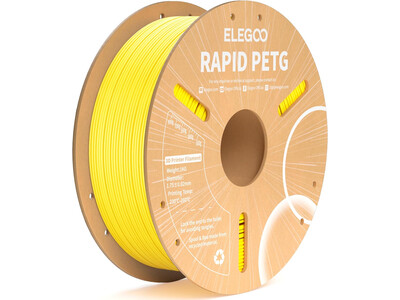 RAPID PETG ELEGOO YELLOW FILAMENT 1KG 1.75MM