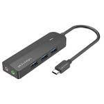 Vention HUB USB-C 3 x USB3.0/Micro-B/Stereo Sound 0.15m TGQBB