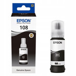 EPSON 108 ORIGINAL INK BOTTLE BLACK 70ML