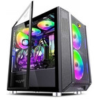 Armaggeddon TESSERAXX Core 1 AIR Micro ATX Case Black