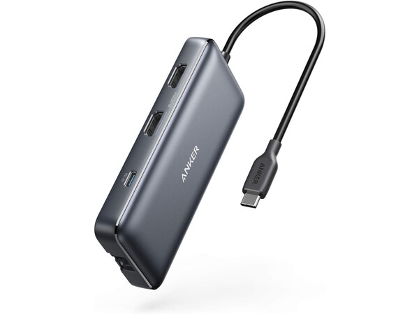 Anker Work USB-C Hub 8in1 2xHDMI,GB,SD,PD100W