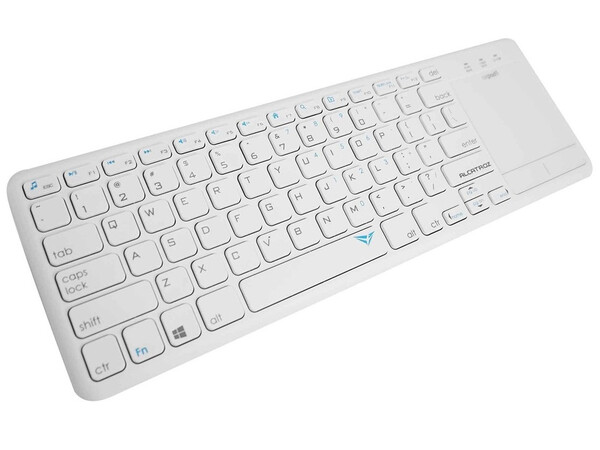 Alcatroz AirPad 1 Wireless Keyboard with Touchpad White