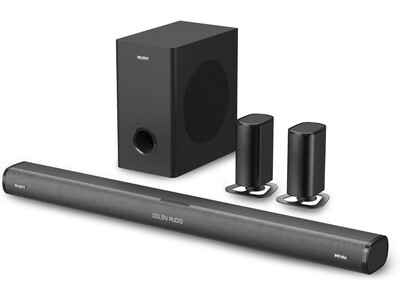 Majority Soundbar EVEREST 300W 5.1 Detach.Speakers Wls-Sub