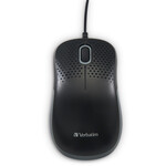 Verbatim Mouse Wired Optical Silent Black