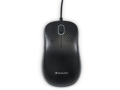 Verbatim Mouse Wired Optical Silent Black