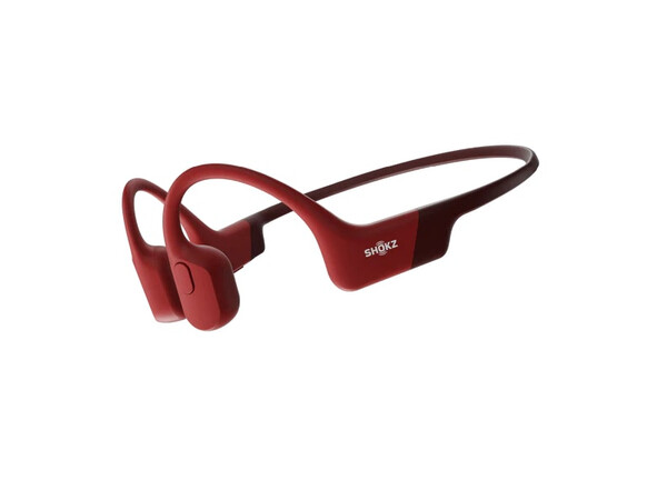 SHOKZ OPEN RUN WIRELESS BONE CONDUCTION HEADPHONE RED