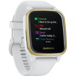 GARMIN VENU SQ NFC WHITE/LIGHT GOLD