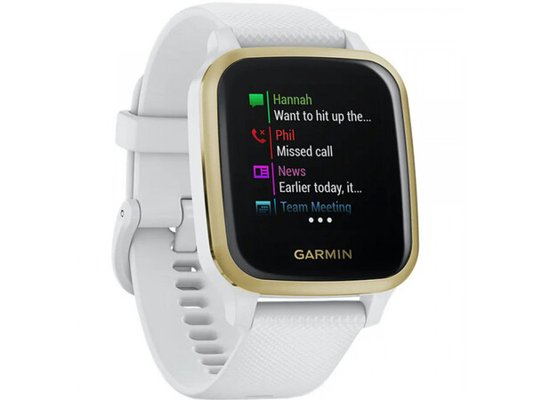 GARMIN VENU SQ NFC WHITE/LIGHT GOLD