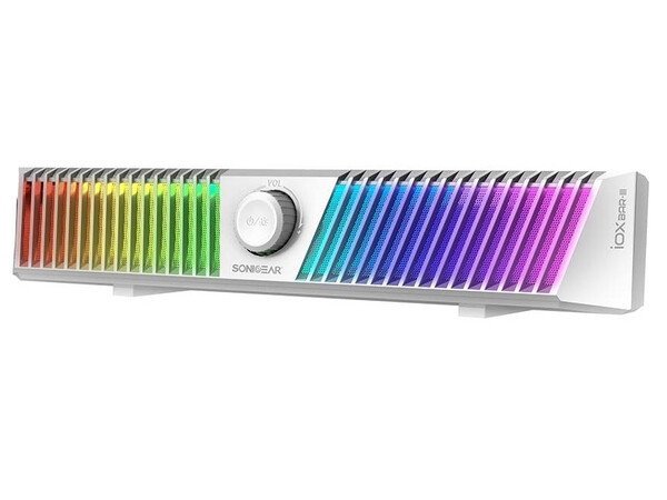 SonicGear iOX Bar III BT RGB Soundbar White