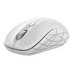 Alcatroz AIRMOUSE DUO 3 Wireless/BT Silent Mouse White