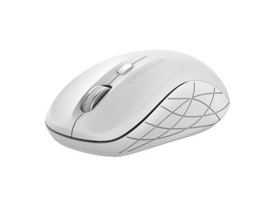 Alcatroz AIRMOUSE DUO 3 Wireless/BT Silent Mouse White