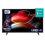 Hisense 43A6K 43'' 4K Smart LED TV Dolby