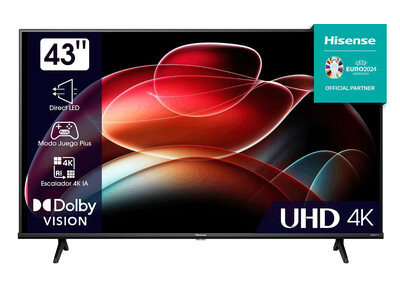 Hisense 43A6K 43'' 4K Smart LED TV Dolby