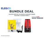 BUNDLE INCLUDES ELEGOO MARS 4 3D PRINTER AND WASHING CURING MACHINE