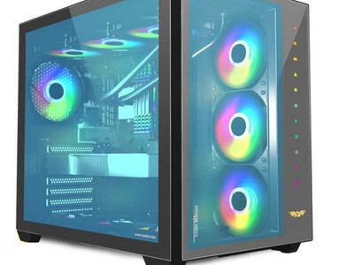 Armaggeddon TESSARAXX CORE 12 AIR ATX Gaming Case Black