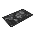 Natec TIME ZONE MAP XL Mousepad Grey Black