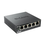 DLINK 5 PORT 10/100 LAN PORTS, UNMANAGED, PLUG AND PLAY