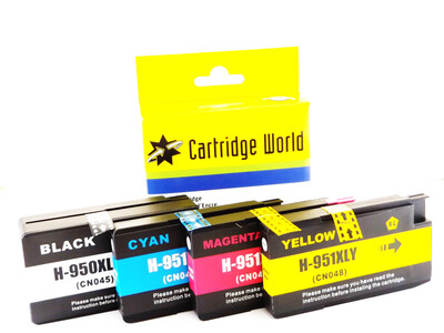 HP 903XL CW REPLACEMENT INK SET OF 4 - LOW COST INK - Cartridge World  Cyprus Online Shop