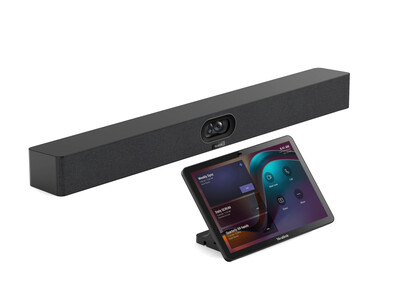 Yealink MeetingBar A40 4K Video Collaboration Bar for Teams & BYOD with CTP25 Touch Console