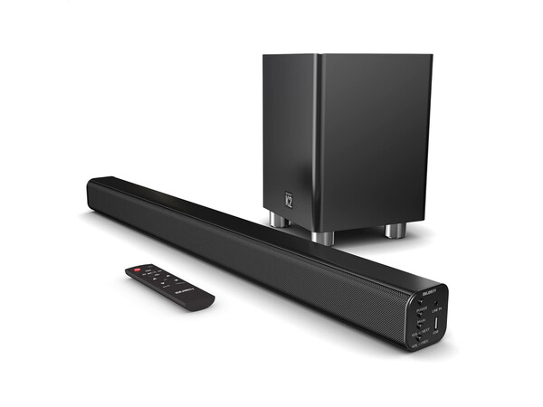 Majority Soundbar K2 150W BT/USB/Optical/HDMI/Wls-Sub