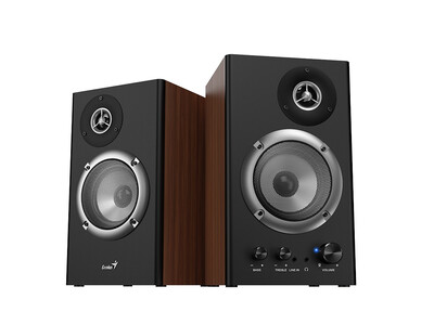 Genius PC Speakers 2.0 4'' 36W SP-HF1200B Wood