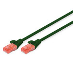 Digitus Ethernet Cable CAT6 Green CU 0.5m