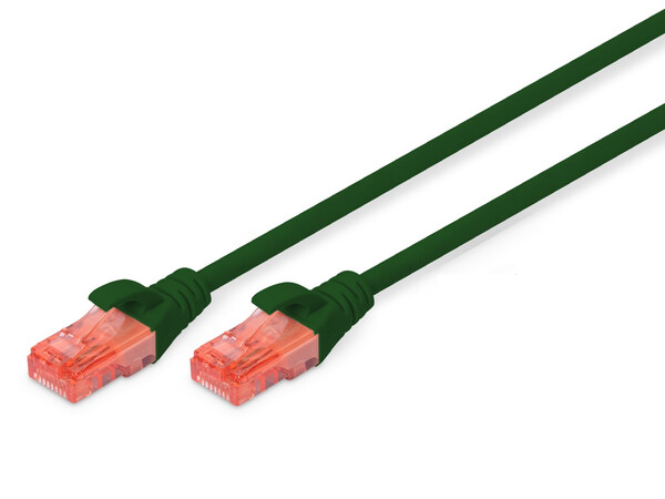 Digitus Ethernet Cable CAT6 Green CU 0.5m