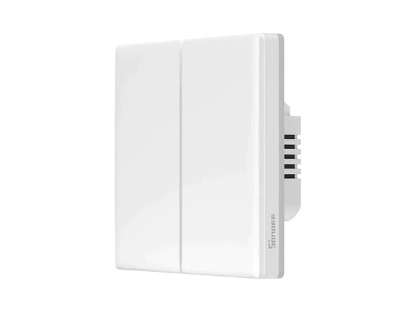 Sonoff T52C-WiFi Smart Wall Touch Switch 2-Button White