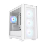 ASUS Gaming Case Micro ATX TG with 4xARGB Fans A21 PLUS White