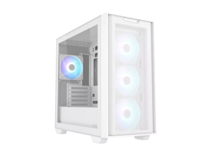 ASUS Gaming Case Micro ATX TG with 4xARGB Fans A21 PLUS White