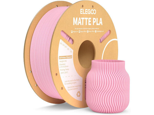 PLA MATTE ELEGOO FILAMENT SAKURA PINK 1KG 1.75MM