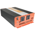 Mercury Inverter Pure Sine Wave 12VDC 600W USB 652.102UK