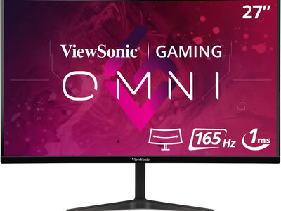 Viewsonic OMNI Gaming Curved Monitor VX 27'' Full-HD 165hz VX2718-PC-mhd