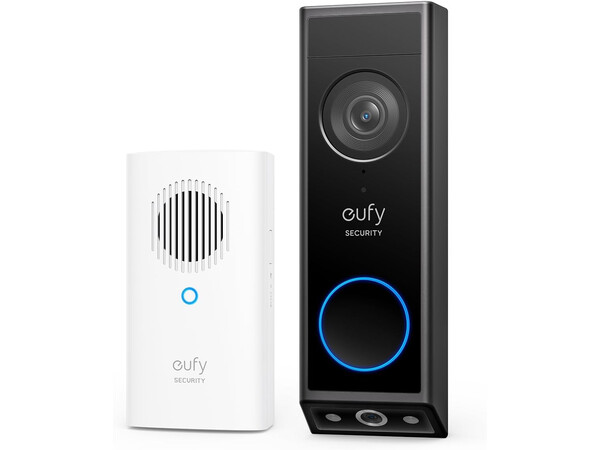 Anker Eufy Security Video Doorbell E340 Dual Camera With Edge HomeBase Mini