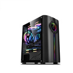 Armaggeddon TRON HOLO 3 Micro ATX Gaming Case Black