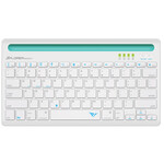 Alcatroz XPLORER DOCK1BT Bluetooth Keyboard & Tablet Dock White