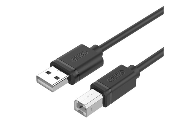 Unitek Y-C4001GBK USB Cable A-B 2.0m