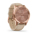 GARMIN VIVOMOVE LUXE ROSE GOLD-BEIGE LEATHER