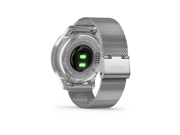 GARMIN VIVOMOVE LUXE SILVER-BLACK MILANESE