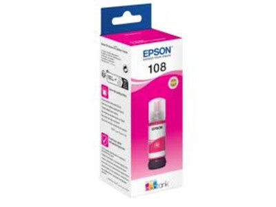 EPSON 108 ORIGINAL INK BOTTLE MAGENTA 70ML