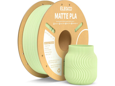 PLA MATTE ELEGOO FILAMENT MINT GREEN 1KG 1.75MM