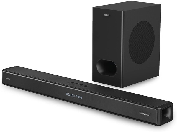 Majority Soundbar SIERRA PLUS 400W 2.1.2 Dolby Atmos Wls-Sub