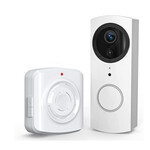 WOOX R7087 Wi-Fi Smart Video Doorbell & Chime White