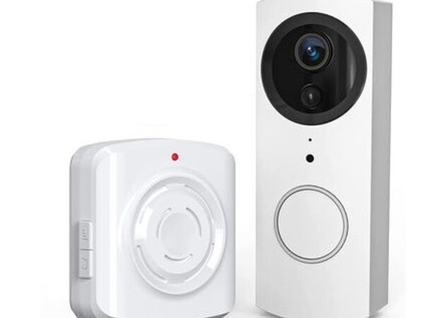 WOOX R7087 Wi-Fi Smart Video Doorbell & Chime White