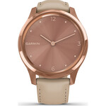 GARMIN VIVOMOVE LUXE ROSE GOLD-BEIGE LEATHER