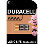 Duracell Alkaline AAAA LR80425 Batteries 2pcs