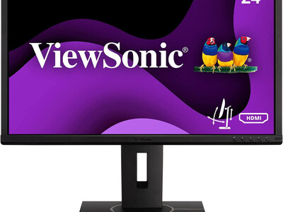 Viewsonic 24'' Full HD Ergonomic Business Monitor VA 2xUSB, Speakers VG2440