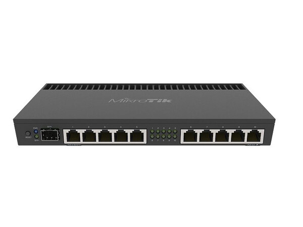 MikroTik 4011 10-Port Gigabit Router with 1 x SFP+ R/M RB4011iGS+RM