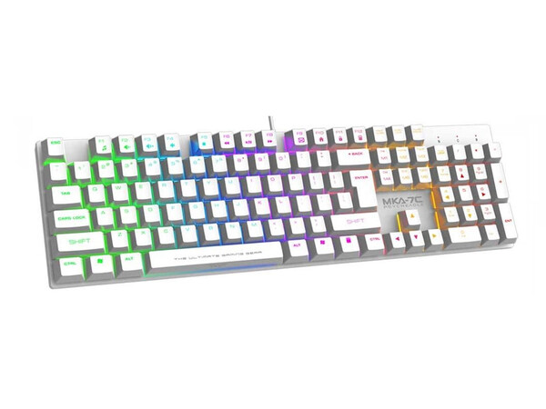 Armaggeddon MKA-7C ProGaming Mechanical Keyboard White