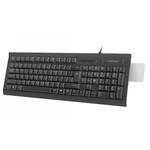 Natec MORAY Wired Keyboard with ID Card Reader Black